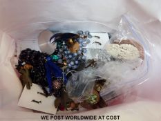 A quantity of silver jewellery to include bracelets, rings, pendants,