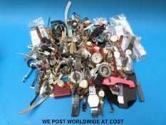 A large quantity of fashion watches to include Accurist,