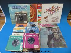 An excellent collection of over 70x late 1950s and 1960s 7” singles and EPs, plus 10x later LPs.