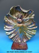 A Dominique Zumba Art Deco lustre flamenco dancer figural vase