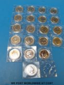 Twenty 2012 uncirculated silver Britannias