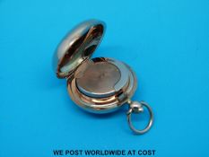 A 9ct gold sovereign case 1914 (13.