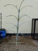A large 16 branch hanging basket holder (H210cm)