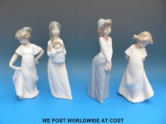 Four Nao figurines