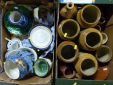 A group of ceramics including Royal Doulton Countess pattern, Grimwades lustre bowl,