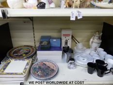 Three Rosenthal plates by Bjorn Wiinblad,