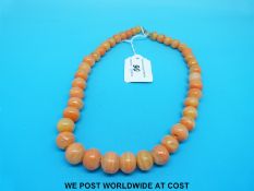 An agate/ hardstone necklace