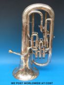 A full sized euphonium 'Imperial' by Boosey and Hawkes, four valve,