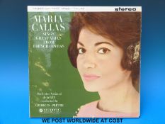 Maria Callas “Sings Great Arias From French Operas” (Columbia SAX 2410 Blue/Silver label).