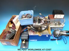 A collection of specialist Hi Fi and electrical equipment including Hamgear PMIX Calibrator kenwood