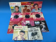 A very nice collection of Elvis Presley 45s consisting of: 21x 7” singles which includes 10x Black