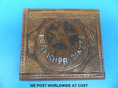 A Royal Welsh Fusiliers Turkish POW cigarette case (or similar)