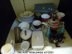 Retro ceramics including Homemaker, Hornsea, Carltonware,