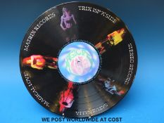 Rare 1973 3D Picture Disc LP: Saturnalia “Magical Love” (Matrix Records TRIX 1SP).