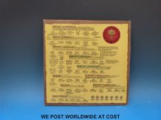 Two cases of LPs covering a range of genres: over 80 in total.