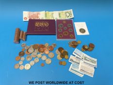 A small collection of coins from Victoria onwards,