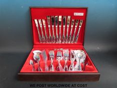 An Oneida Old Hall six place canteen of cutlery