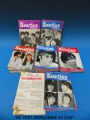 An almost complete run of “The Beatles Monthly Book” from No4 (Nov 1963) to No 76 (Nov 1969) -