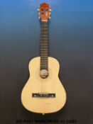 A child's Bontempi acoustic guitar