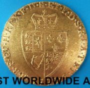 A George III 1793 spade guinea, fifth head,