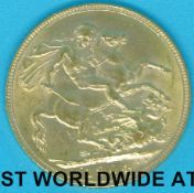 A 1904 Edward VII gold full sovereign