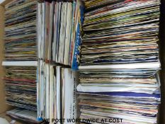 A large collection of mainly 1970s and 1980s 7” singles.