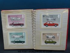 A box of stamps comprising PHQ cards and first day covers presentation packs