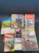 A quantity of Modern Railways magazines and similar publications
