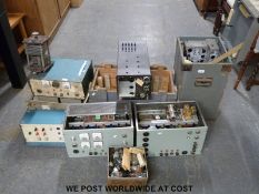 A quantity of electrical items including power supplies or similar,