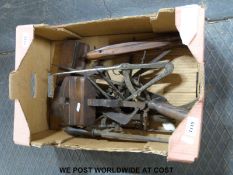 A quantity of tools to include planes,