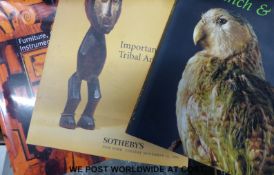 A large quantity of auction catalogues including Woolley & Wallis, Finch & Co,