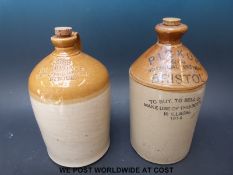 A stone cider jar, H J Bateman, Wine and Spirit Merchants,