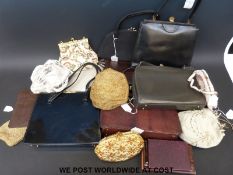 A vintage 'REV-ROBE' suitcase/wardbrobe with original instructions,