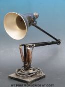 A vintage Herbert Terry & Sons 'Minor Model' Anglepoise lamp.