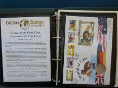 Five albums of GB and Channel Island covers and one album of coin/stamp covers