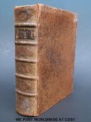 Joost van den Vondels, Poëzy of Verscheide Gedichten (Tweede Deel), full leather, raised gilt spine.