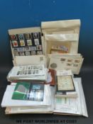 A collection of mint GB and Channel Island stamps,