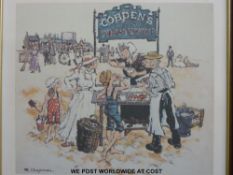 Margaret Chapman set of three signed prints 