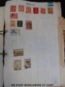 A box of sundry stockbooks, loose stamps,
