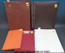 Four stockbooks and loose album pages of Indian stamps, mint and used,