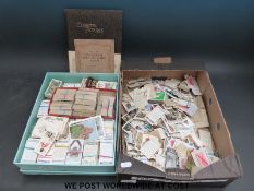A large quantity of cigarette cards including full sets, Wills, John Player, Gallaher,