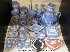 A collection of Wedgwood Jasperware
