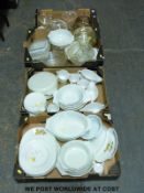 A large quantity of 'Pyrex type' ware