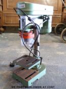 A Nu-tool 5 speed pillar drill,