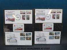 Great Britain first day cover albums,