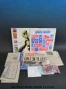 A 1966 World Cup programme together with a World Cup 1966 LP of interviews and recordings of the