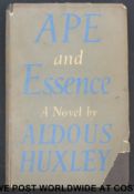 Aldous Huxley, 'Ape and Essence' (London, Chatto & Windus, 1949), blue cloth, first edition,
