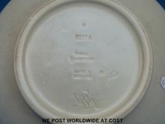 A Royal Lancastrian shallow bowl by WS Mycock,