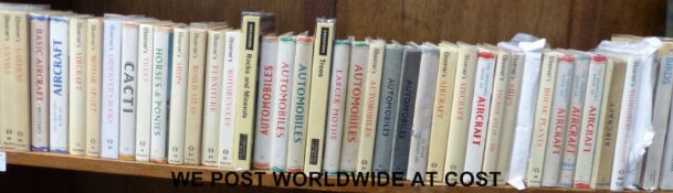 A collection of Observer titles, subjects include; Aircraft, Furniture, Wild Flowers of Australia,