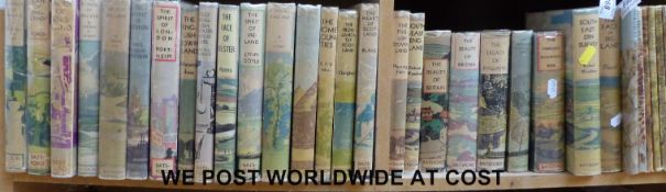 A collection of approximately 25 Batsford Guides to the British Isles (c1930s).